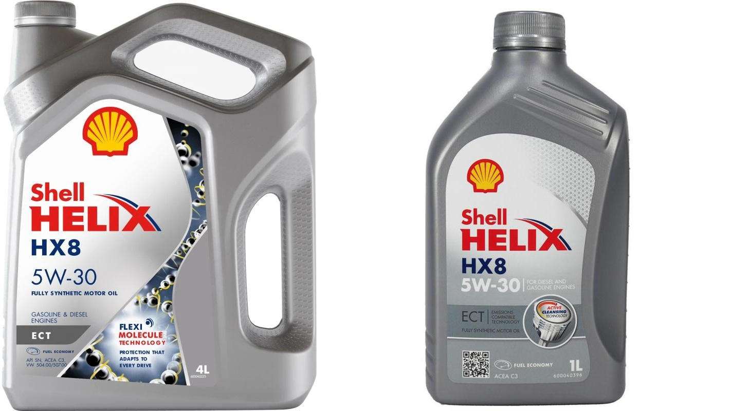Масло моторное Shell Helix HX8 5W-30 4 л + 1 л 1124, 